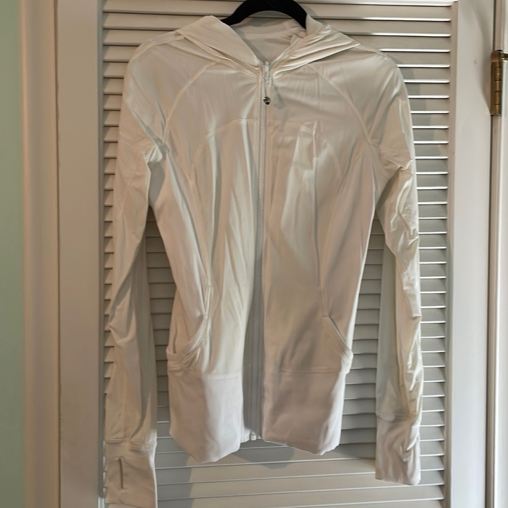 White Lululemon Studio Lined Jacket 12 - image 1